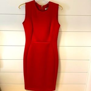 Calvin Klein Red Cocktail Dress